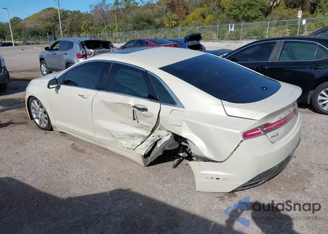 2016 Lincoln Mkz Hybrid z USA, uszkodzony, nr VIN 3LN6L2LU3GR623176